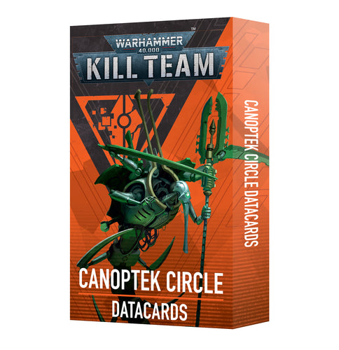 K/T DATACARDS: CANOPTEK CIRCLE (ENG) - gw-102-71 - KT - Xenos - Necrons