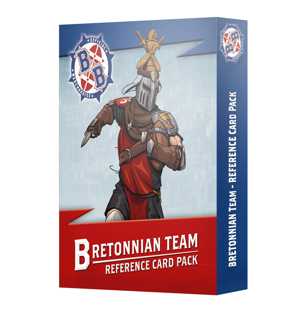 BLOOD BOWL: BRETONNIAN TEAM CARD PACK - gw-202-55 - Blood Bowl - Bretonnia