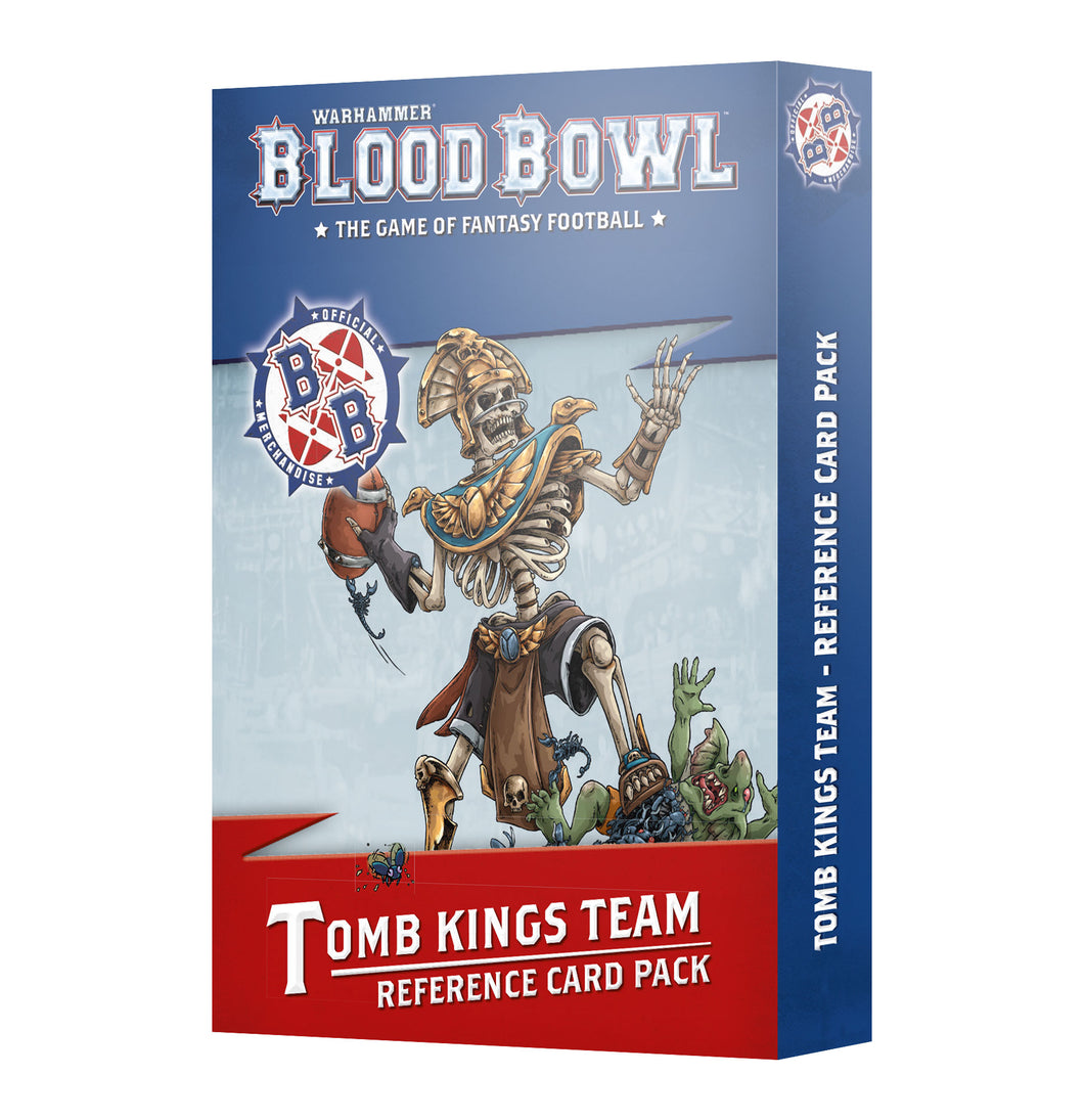 BLOOD BOWL: TOMB KINGS TEAM CARD PACK - gw-202-57 - Blood Bowl - Tomb Kings