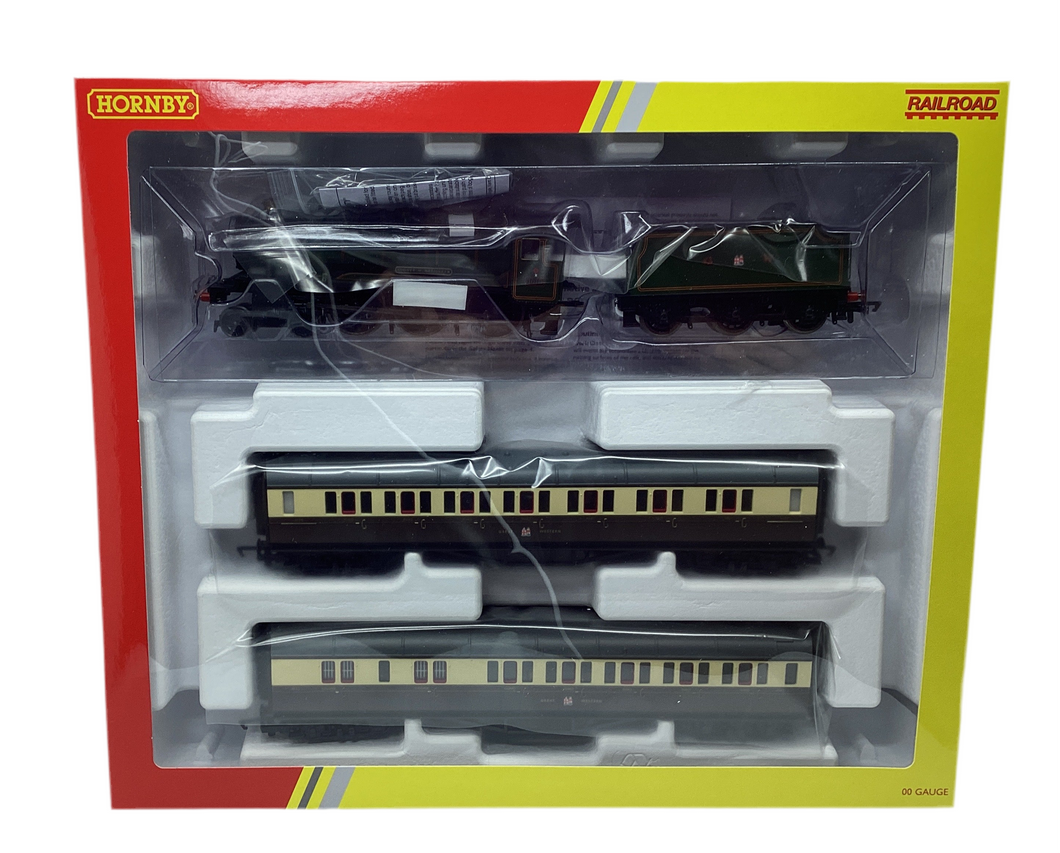 RailRoad GWR, Class 1000, 'County of Merioneth' Train Pack - Era 3 - Hornby R30376 - New for 2024