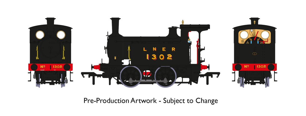 LNER Y7 - No.1302 LNER Livery - Rapido Trains - 932007