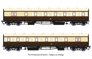 Dia E140 B Set - No.6523 & 6524 GWR Inter-War Livery - Rapido Trains - 946002