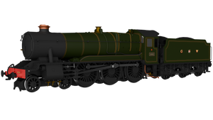 GWR County No.1001 G W Lined Green - Rapido Trains - 954001
