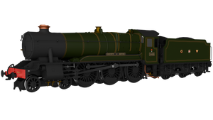 GWR County No.1005 'County of Devon' G W Lined Green - Rapido Trains - 954002