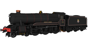 GWR County No.1013 'County of Dorset' BR Lined Black Early Crest - DCC SOUND - Rapido Trains - 954505