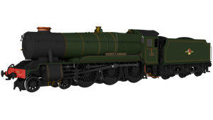 GWR County No.1011 'County of Chester' BR Lined Green Late Crest - DCC SOUND - Rapido Trains - 954510