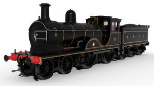 GNoSR F Class No.47 'Sir David Stewart' - GNoSR Lined Black - DCC SOUND - Rapido Trains - 959502