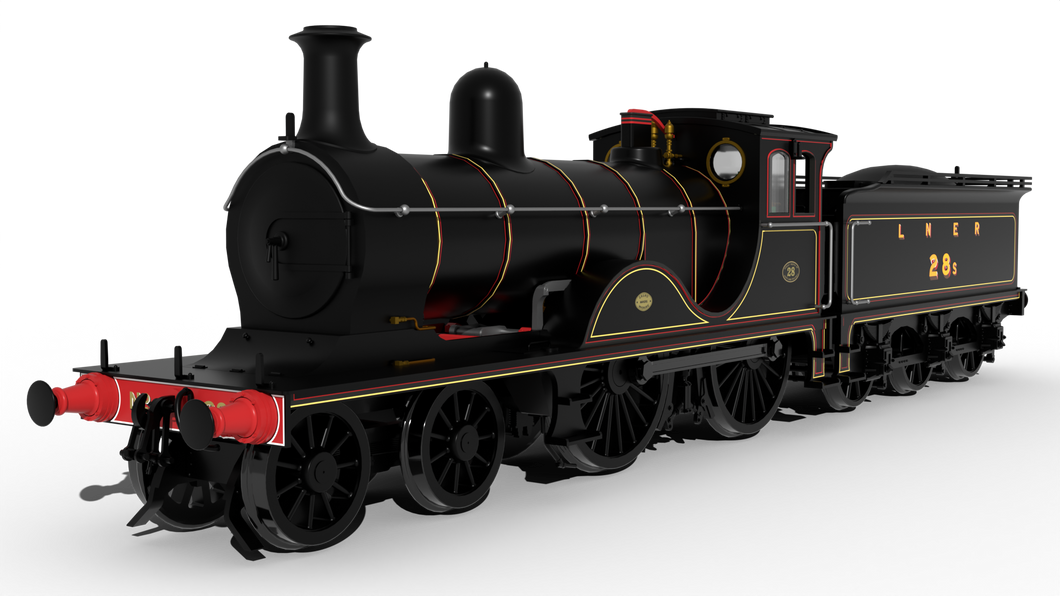 GNoSR V Class No.28s - LNER Black - DCC SOUND - Rapido Trains - 959503
