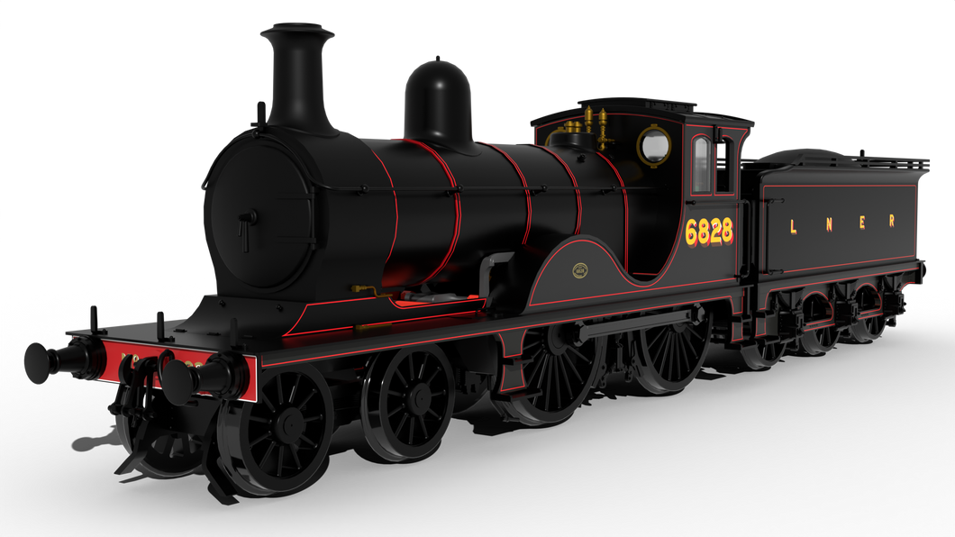 GNoSR V Class No.6828 - LNER Lined Black - DCC SOUND - Rapido Trains - 959506