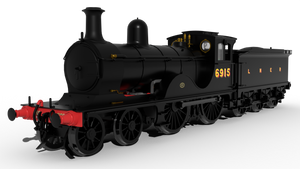 GNoSR V Class No.6915 - LNER Unlined Black - DCC SOUND - Rapido Trains - 959508