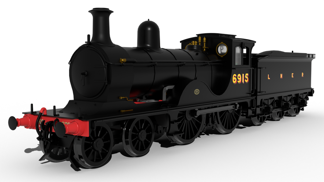 GNoSR V Class No.6915 - LNER Unlined Black - DCC SOUND - Rapido Trains - 959508