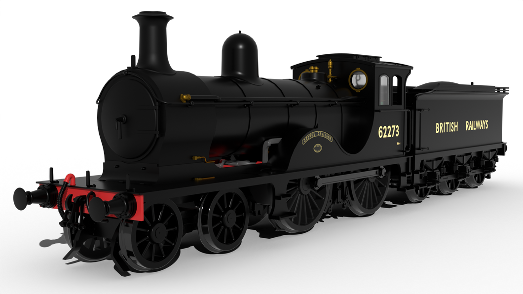 GNoSR F Class No.62273 'George Davidson' - British Railways Unlined Black - Rapido Trains - 959009