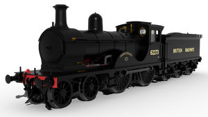 GNoSR F Class No.62273 'George Davidson' - British Railways Unlined Black - DCC SOUND - Rapido Trains - 959509