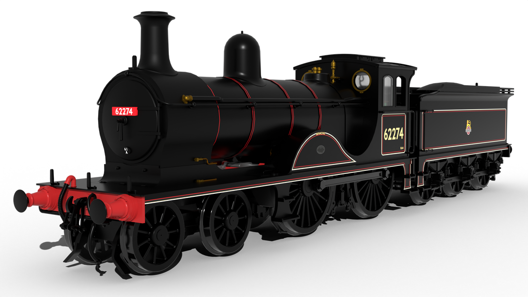 GNoSR F Class No.62274 'Benachie' - BR Lined Early Crest - DCC SOUND - Rapido Trains - 959511