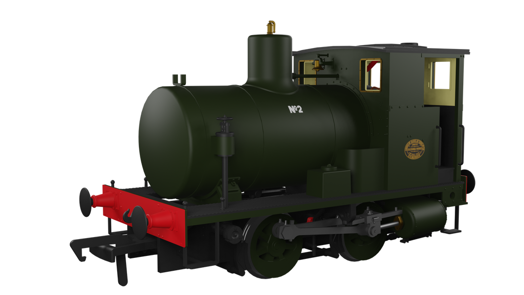 Andrew Barclay Fireless 0-4-0 - Bowaters (Kent) No.2 (Works No. 1962) - Rapido Trains - 965001