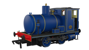 Andrew Barclay Fireless 0-4-0 - Lined Caledonian Blue - Rapido Trains - 965002