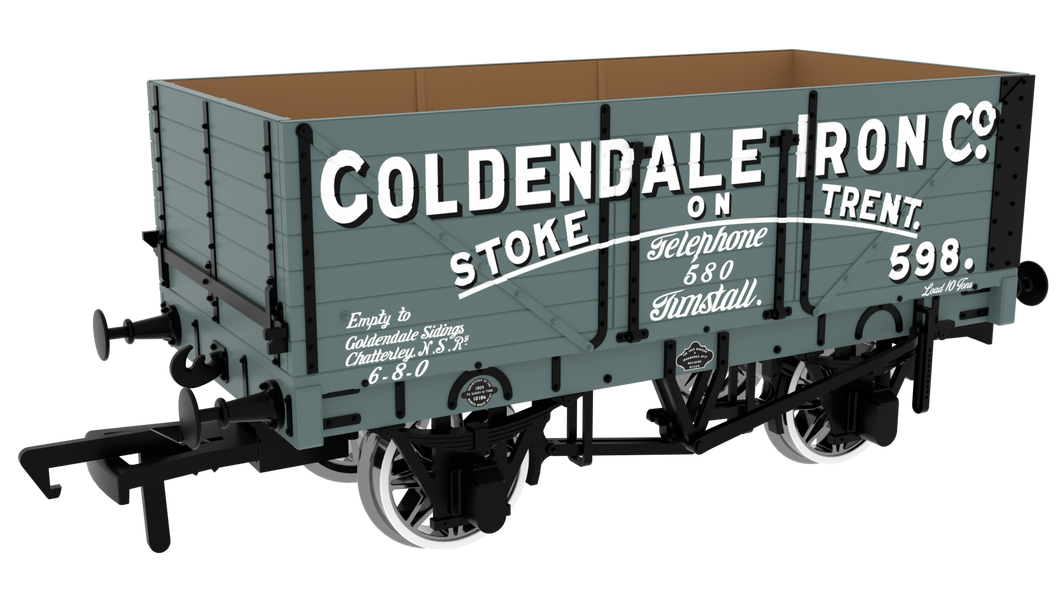 Goldendale Iron Co. (7-plank, side and end doors) - Rapido Trains - 967250