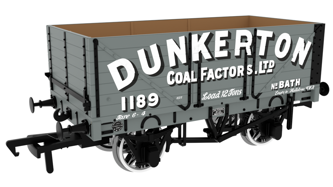 Dunkerton Coal Factors Ltd. (7-plank, side and end doors) - Rapido Trains - 967254