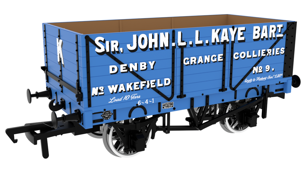 Sir John L. L. Kaye Bart. (7-plank, side and end doors) - Rapido Trains - 967255