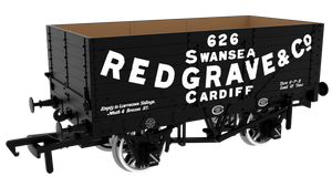 Redgrave & Co. (7-plank, side and end doors) - Rapido Trains - 967258
