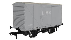 LMS D1663 Van - LMS (pre-36) No.200009 - Rapido Trains - 970001