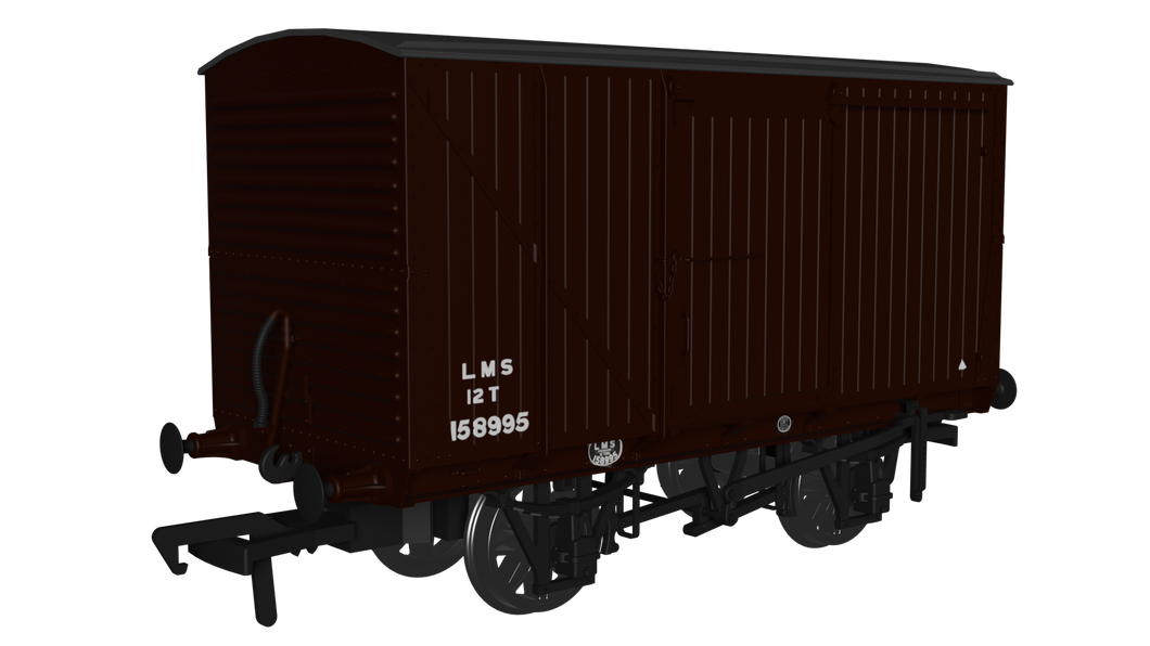LMS D1663 Van - LMS (post-36) No.158995 - Rapido Trains - 970005