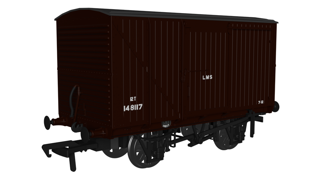LMS D1663 Van - LMS (post-36) No.148117 - Rapido Trains - 970006