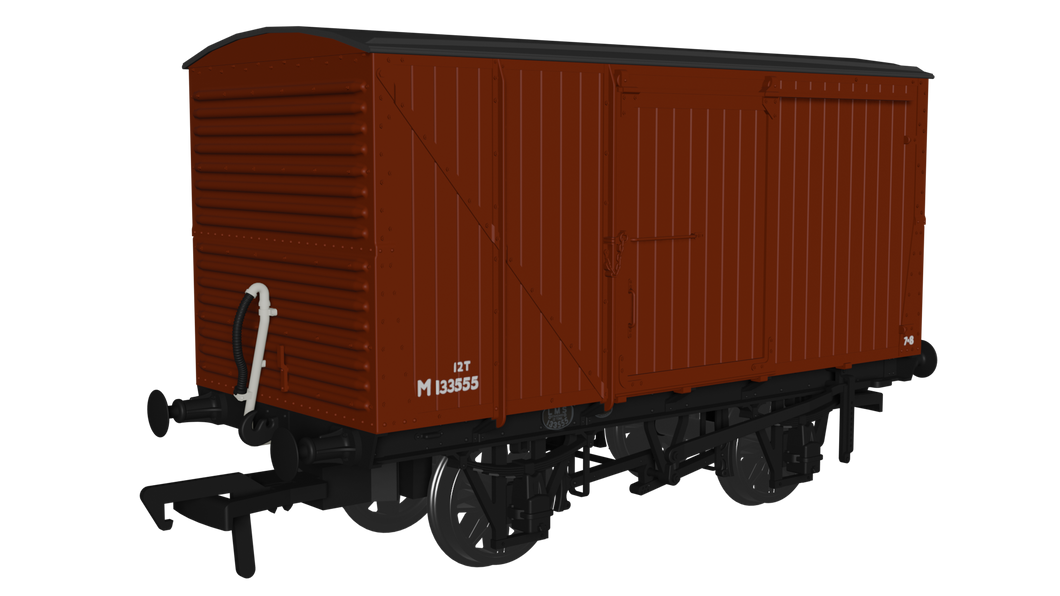 LMS D1663 Van - BR No.M133555 - Rapido Trains - 970009