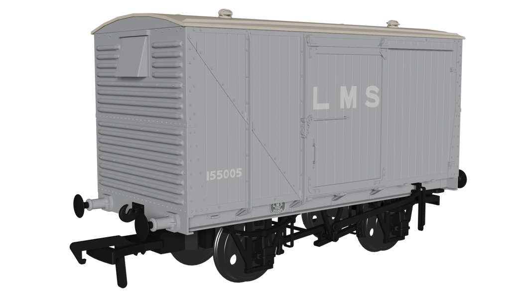 LMS D1832A Van - LMS (pre-36) No.155005 - Rapido Trains - 970101