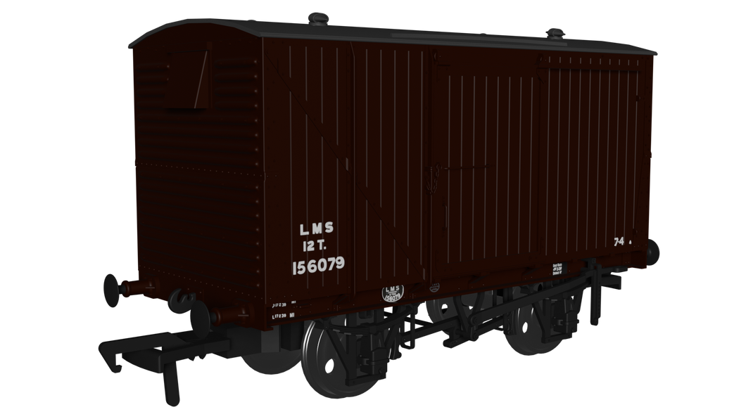 LMS D1832A Van - LMS (post-36) No.156079 - Rapido Trains - 970104
