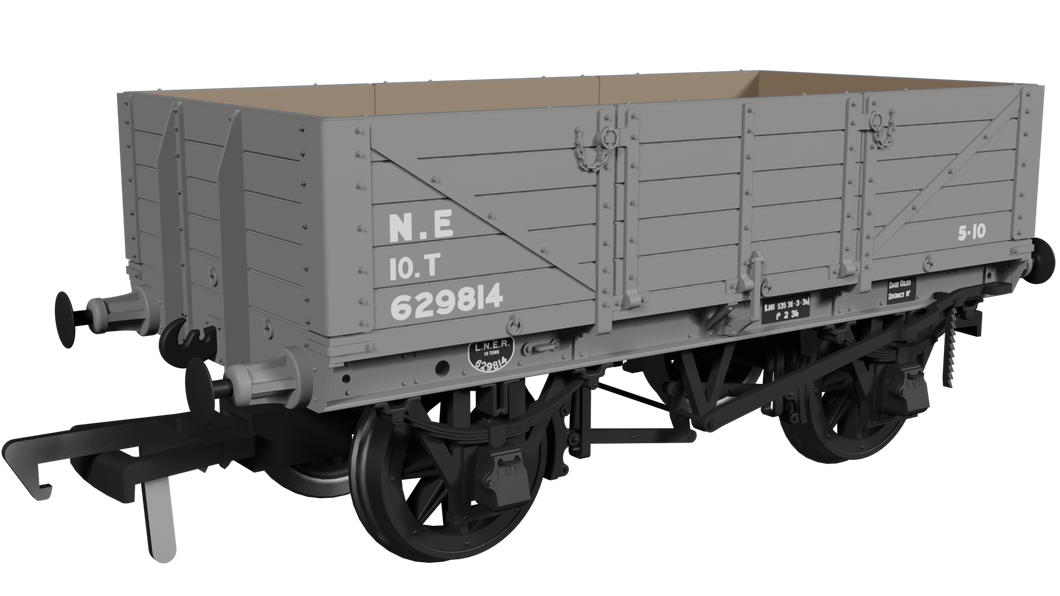 GER Dia.17 5-plank - LNER (post-36) No.629814 - Rapido Trains - 972011