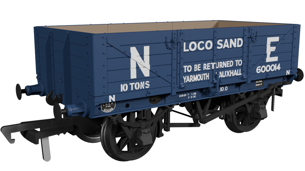 GER Dia.17 5-plank - LNER Loco Sand No.600014 - Rapido Trains - 972014