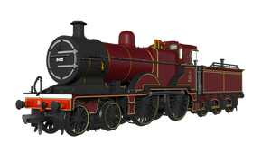 MR 483 No.502 Midland Railway Royal Train - Rapido Trains - 974001