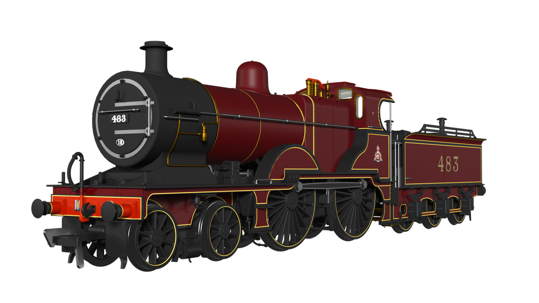 MR 483 No.483 Midland Railway Crimson - Rapido Trains - 974002