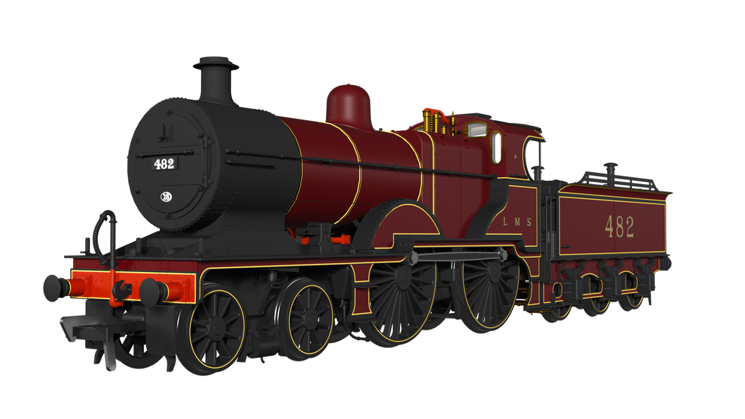 MR 483 No.482 LMS Crimson (small letters) - Rapido Trains - 974005