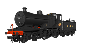 MR 483 No.417 LMS Wartime Unlined Black - Rapido Trains - 974008