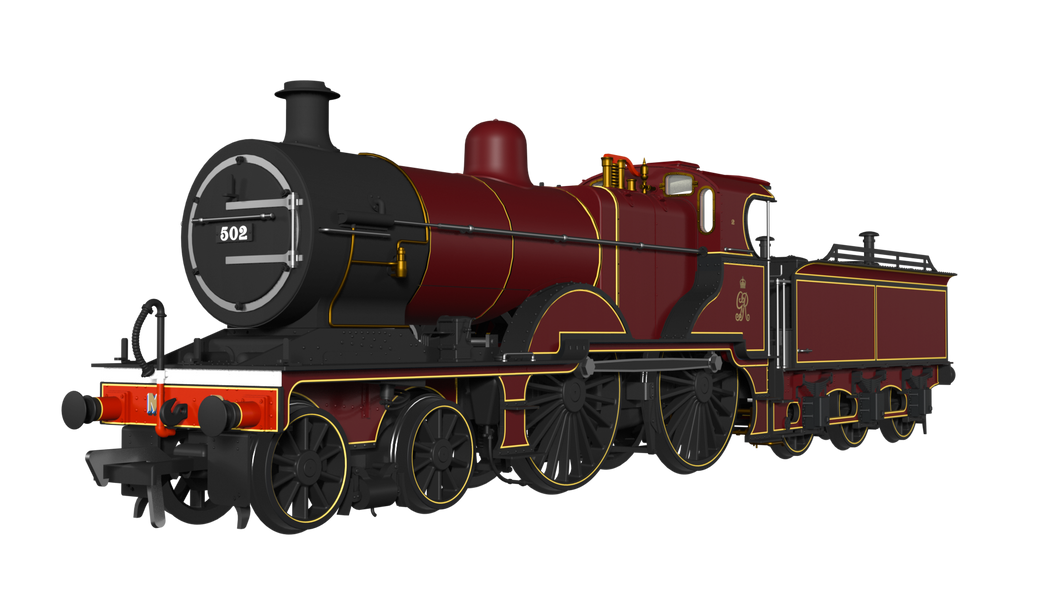 MR 483 No.502 Midland Railway Royal Train - DCC SOUND - Rapido Trains - 974501