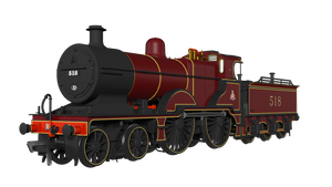 MR 483 No.518 Midland Railway Crimson - DCC SOUND - Rapido Trains - 974503