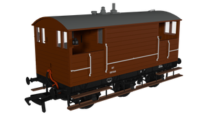 GCR 15T 6w Brake - BR Bauxite No.531725 - Rapido Trains - 975010
