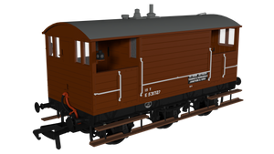 GCR 15T 6w Brake - BR Bauxite No.E531727 - Rapido Trains - 975012