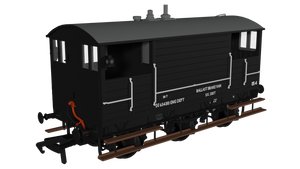 GCR 15T 6w Brake - BR Bauxite No.DE634310 - Rapido Trains - 975015