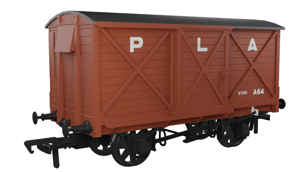 CR Dia.67 10t Van - PLA No.A64 - Rapido Trains - 976018