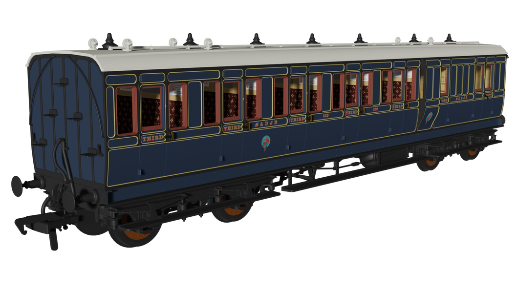 SDJR Evolution Non-Corridor Brake Third No.123 - Rapido Trains - 978026