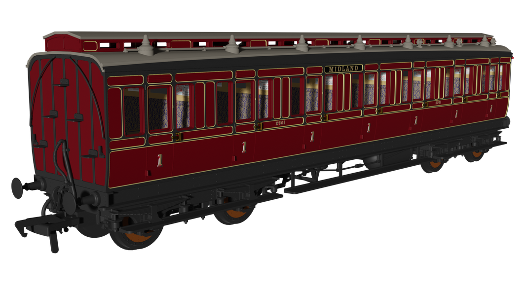 MR “Evolution¾ Non-Corridor First No.2501 - Rapido Trains - 978039
