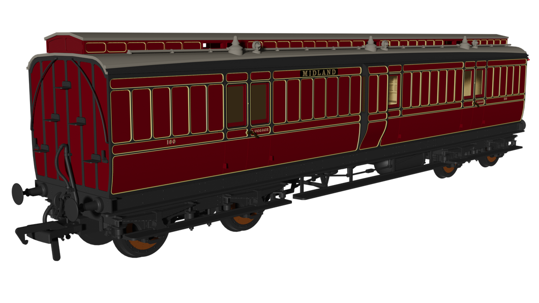 MR Evolution Non-Corridor Full Brake No.180 - Rapido Trains - 978040