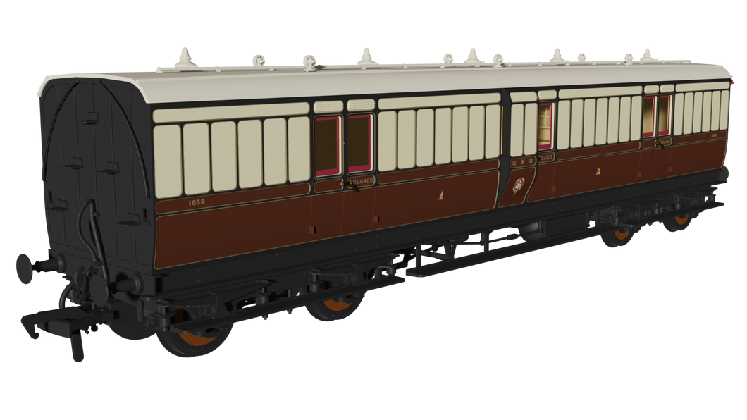 GWR ‚˜Evolution‚„ Non-Corridor Full Brake No.1058 - Rapido Trains - 978044
