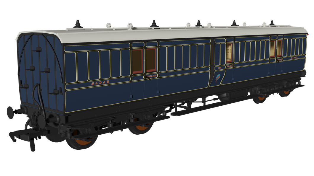 SDJR Evolution Non-Corridor Full Brake No.130 - Rapido Trains - 978050