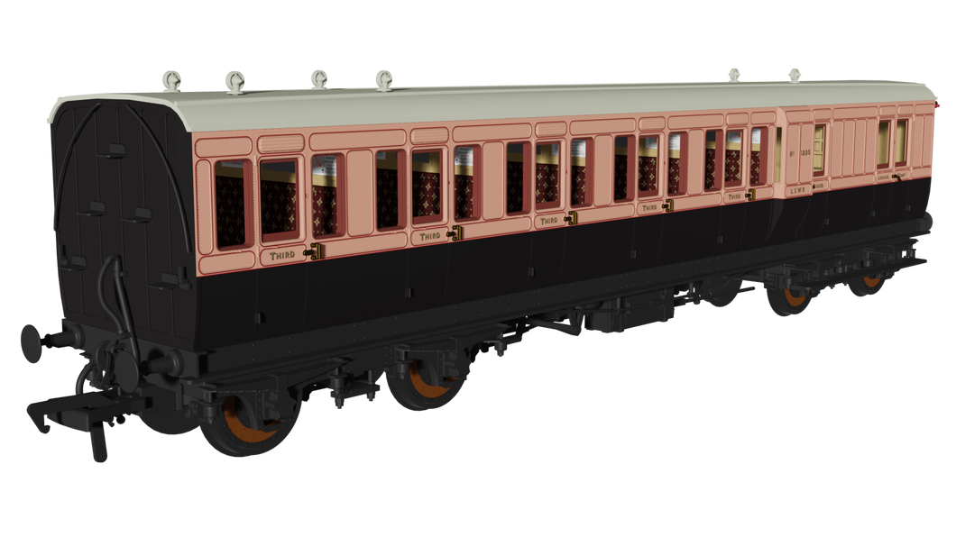LSWR ‘Evolution’ Non-Corridor Carriage Pack - Rapido Trains - 978101