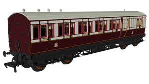 Caledonian ‘Evolution’ Non-Corridor Brake Third No.654 - Rapido Trains - 978108