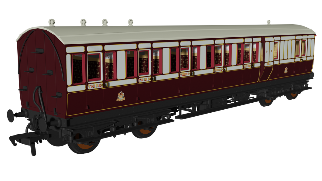 Caledonian ‘Evolution’ Non-Corridor Brake Third No.654 - Rapido Trains - 978108